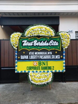 Papan Bunga Duka di Rappocini