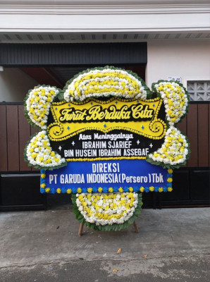 Papan Bunga Duka di Rappocini