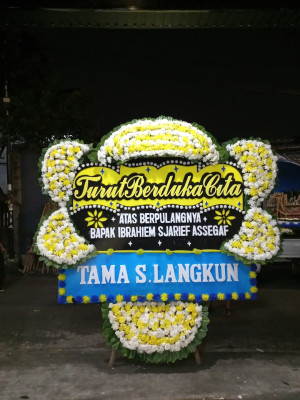 Papan Bunga Duka di Rappocini
