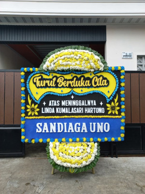 Papan Bunga Duka di Rappocini