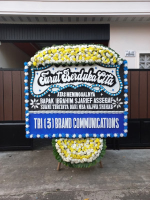 Papan Bunga Duka di Rappocini